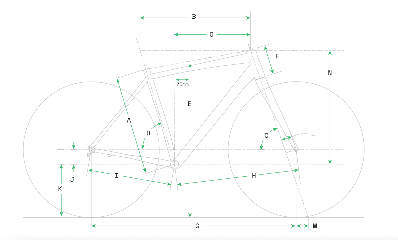 dimensions of the Cannondale Topstone 4